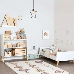 Dadada Baby Muse Toddler Bed - White/Natural