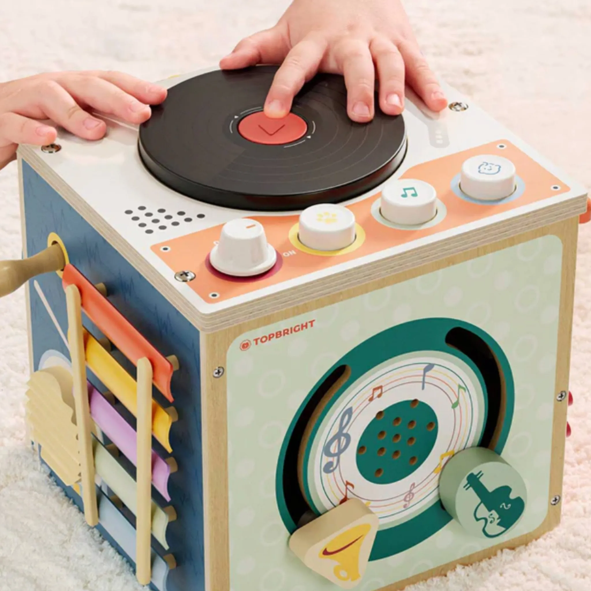 Kids Top Bright Music Activity Cube