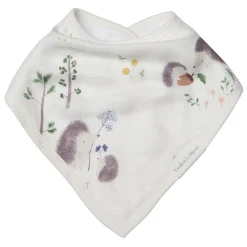 Loulou Lollipop Muslin Bandana Bib (2) - Hedgehog
