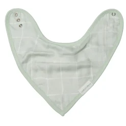 Loulou Lollipop Muslin Bandana Bib (2) - Hedgehog
