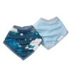 Loulou Lollipop Muslin Products|Bibs>Muslin Bandana Bib Set-Stargas