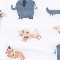 Kids Perlimpinpin Blankets|Blankets>Muslin Blanket - Jungle