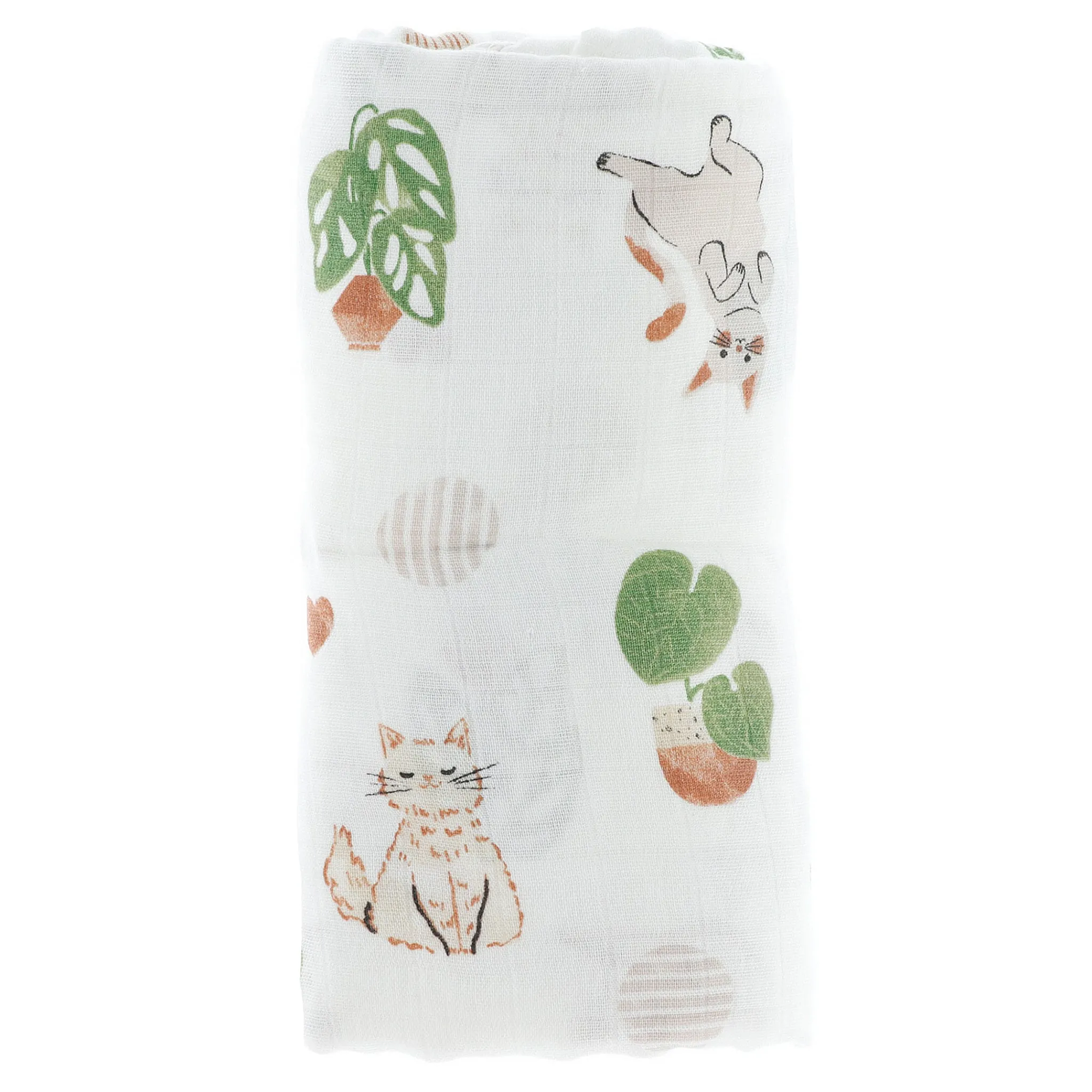 Kids Bebe Confort Muslin Blanket Bamboo - Cat