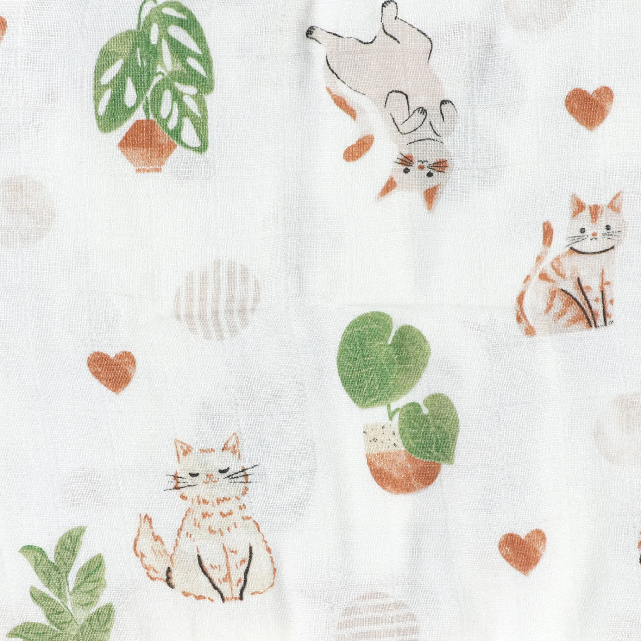 Kids Bebe Confort Muslin Blanket Bamboo - Cat