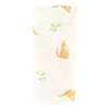 Kids Bebe Confort Blankets|Blankets>Muslin Blanket Bamboo Kangaroos - Special Edition CHU Sainte‑Justine Foundation