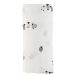 Kids Bebe Confort Blankets|Blankets>Muslin Blanket Bamboo Sheep - Special Edition Laura Lémerveil