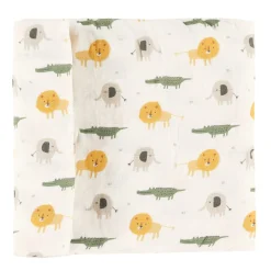 Kids Bebe Confort Muslin Blanket Bamboo-Safari
