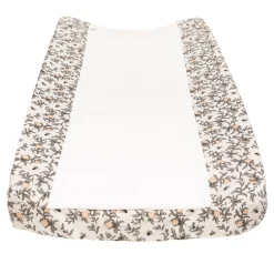 Perlimpinpin Muslin Changing Pad - Bees by Solange Pilote