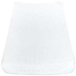 Perlimpinpin Changing Tables|Changing Pad Covers>Muslin Changing Pad - White