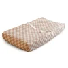 Mushie Changing Tables|Changing Pad Covers>Muslin Changing Pad Cover - Natural Check