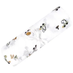 Kids Perlimpinpin Muslin Dinos Blanket