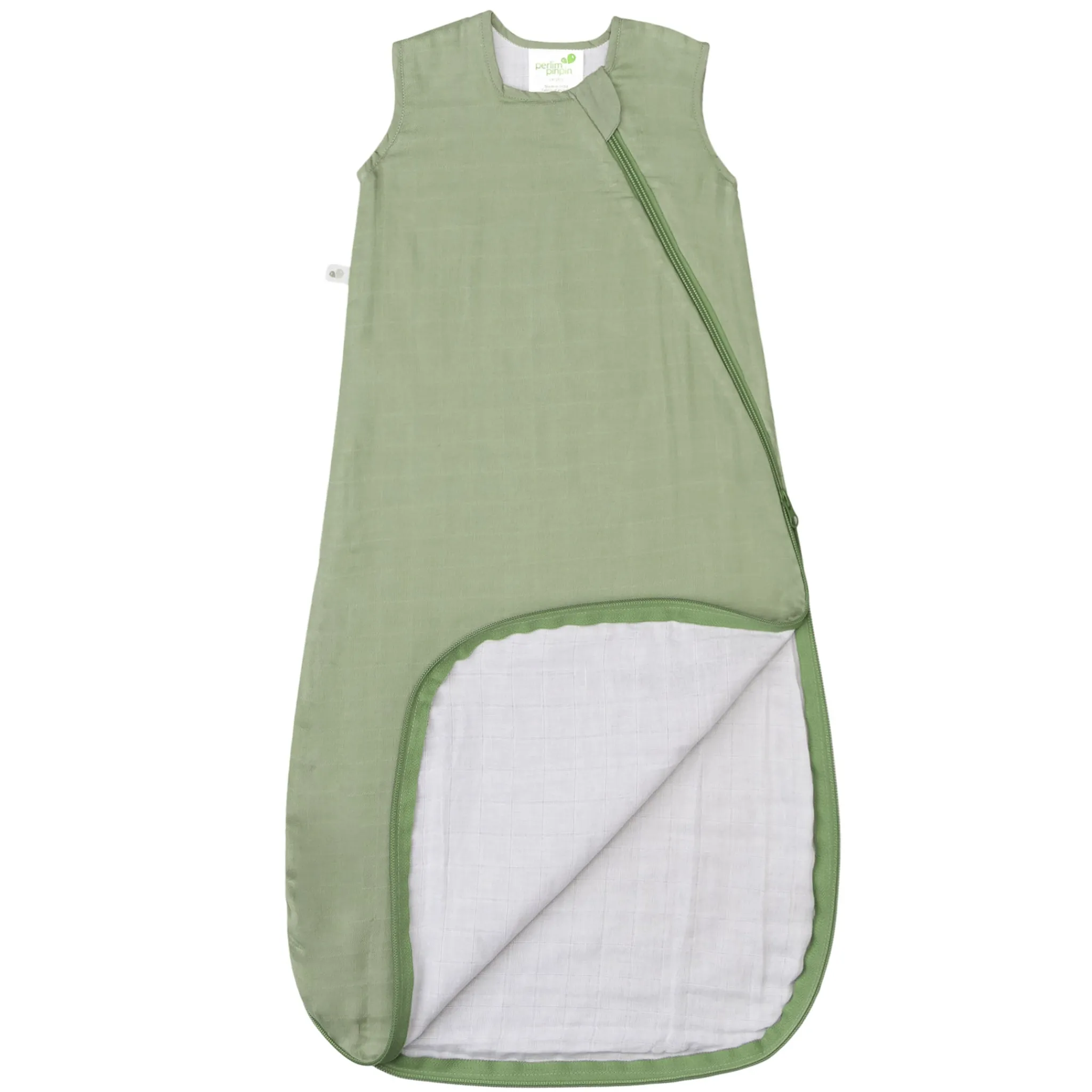 BOY Perlimpinpin Muslin Night Bag 0-36 months - Khaki