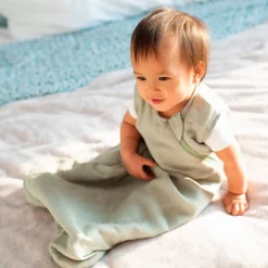 BOY Perlimpinpin Muslin Night Bag 0-36 months - Khaki