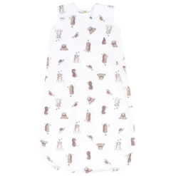 Perlimpinpin Muslin Sleep Bag 0-36 months - Taupe