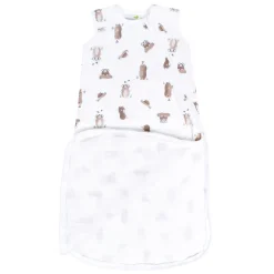 Perlimpinpin Muslin Sleep Bag 0-36 months - Taupe