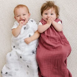 Perlimpinpin Muslin Sleep Bag 0-36 months - Sea