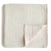 Kids Mushie Muslin Swaddle Blanket - Nat Green