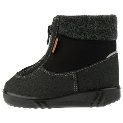 Kuoma Boots & Booties>Musta Fleece Collar Boots Sizes 19-24