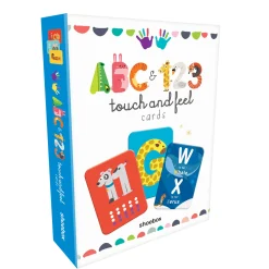 Prologue English Books|2 Years And Over>My ABC-123 Touch And Feel Card