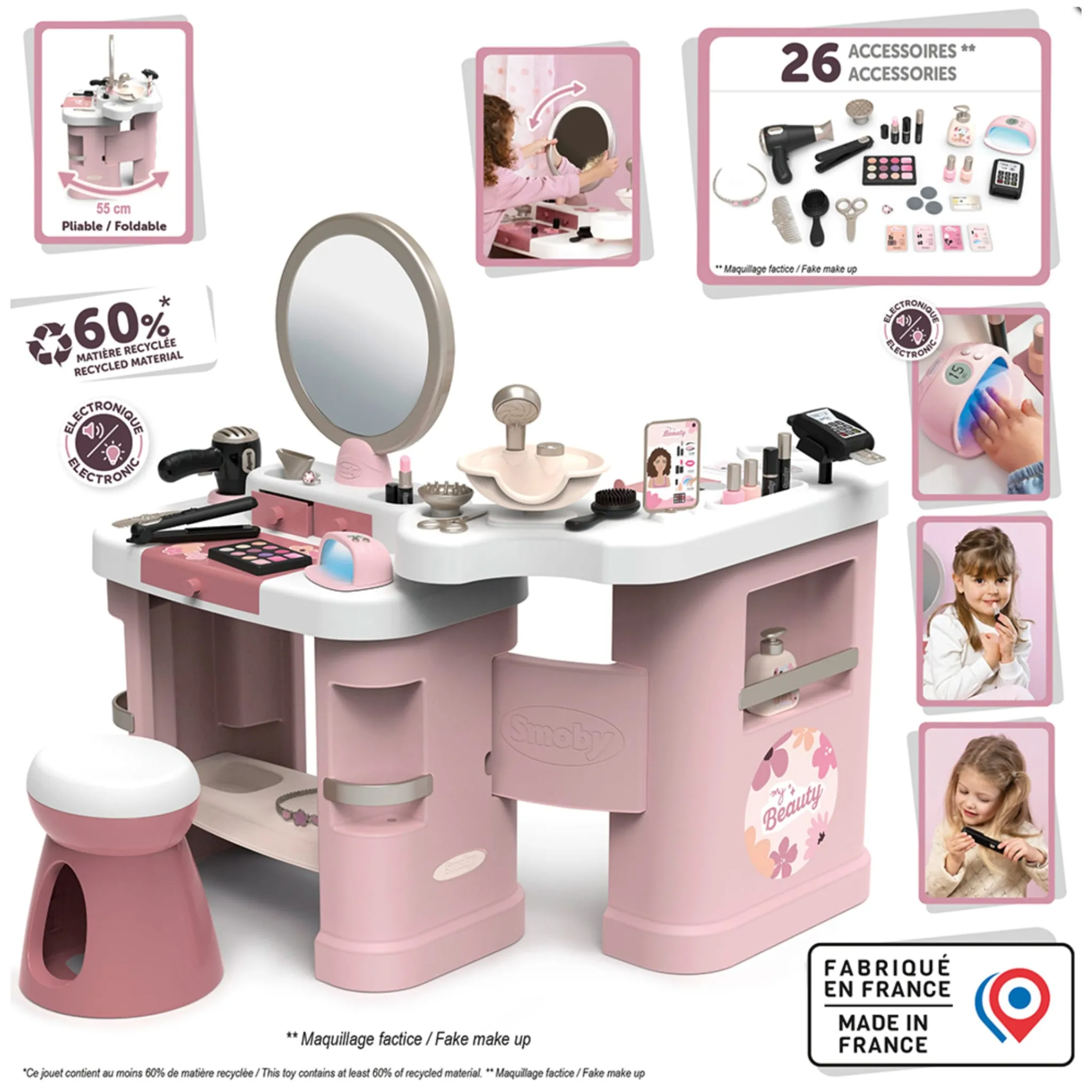 Kids Smoby my Beauty Salon 32 Pieces