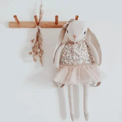 Mon Ami My Dolly Bunny Linen Backpack
