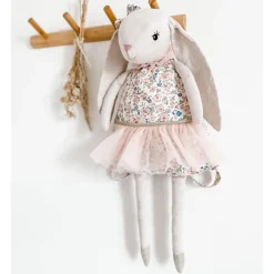 Mon Ami My Dolly Bunny Linen Backpack
