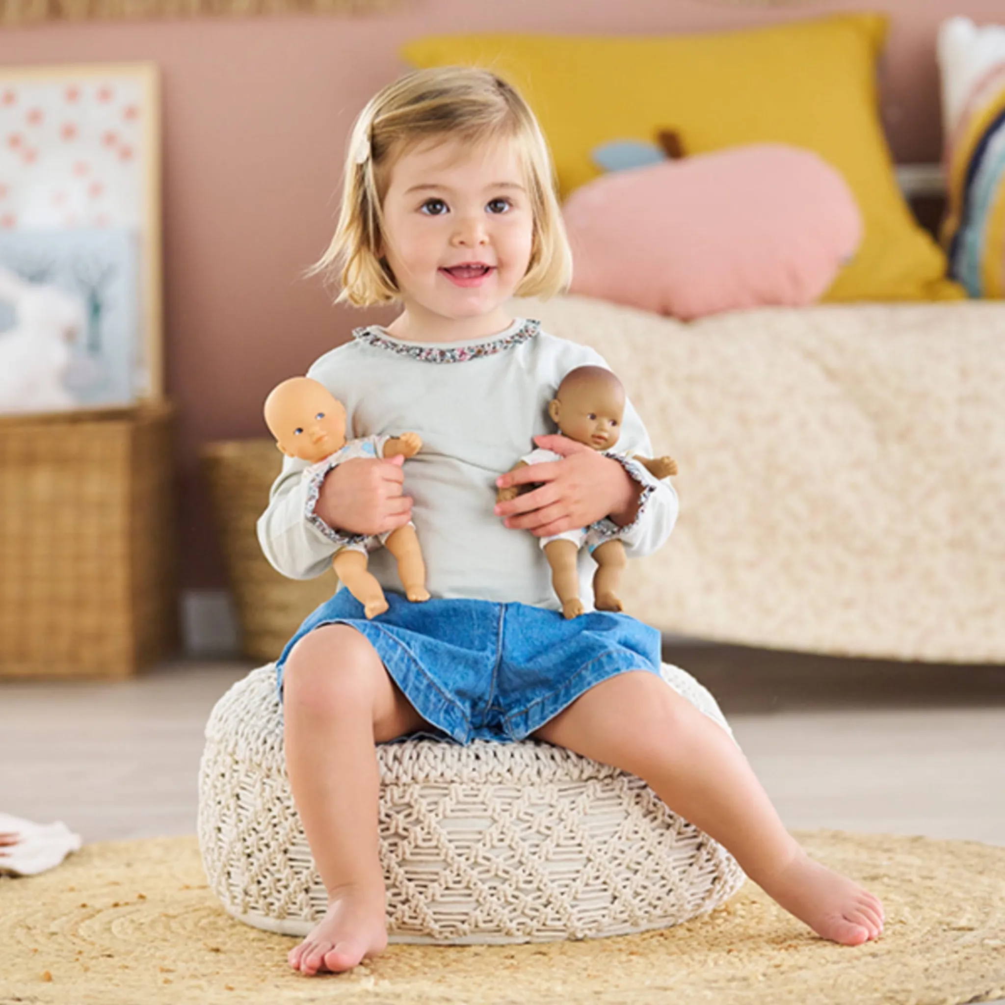 Corolle Dolls>My First Baby Mini Calin Blue Eyes