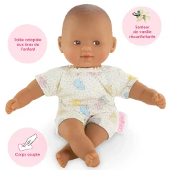 Corolle My First Baby Mini Calin Brown Eyes