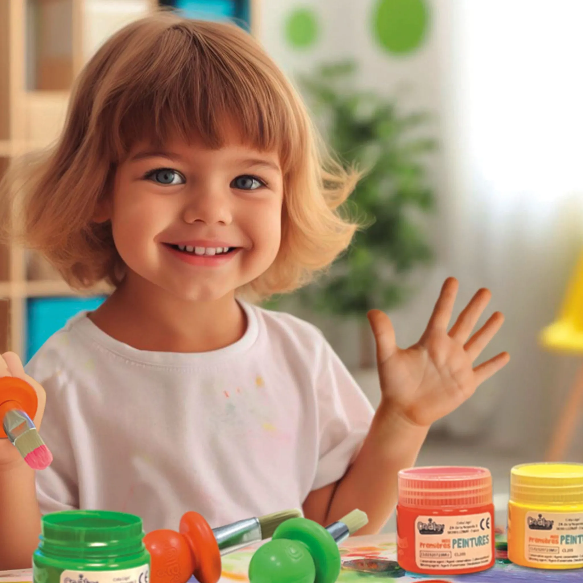 Kids Kid Jouets My First Paints Crealign