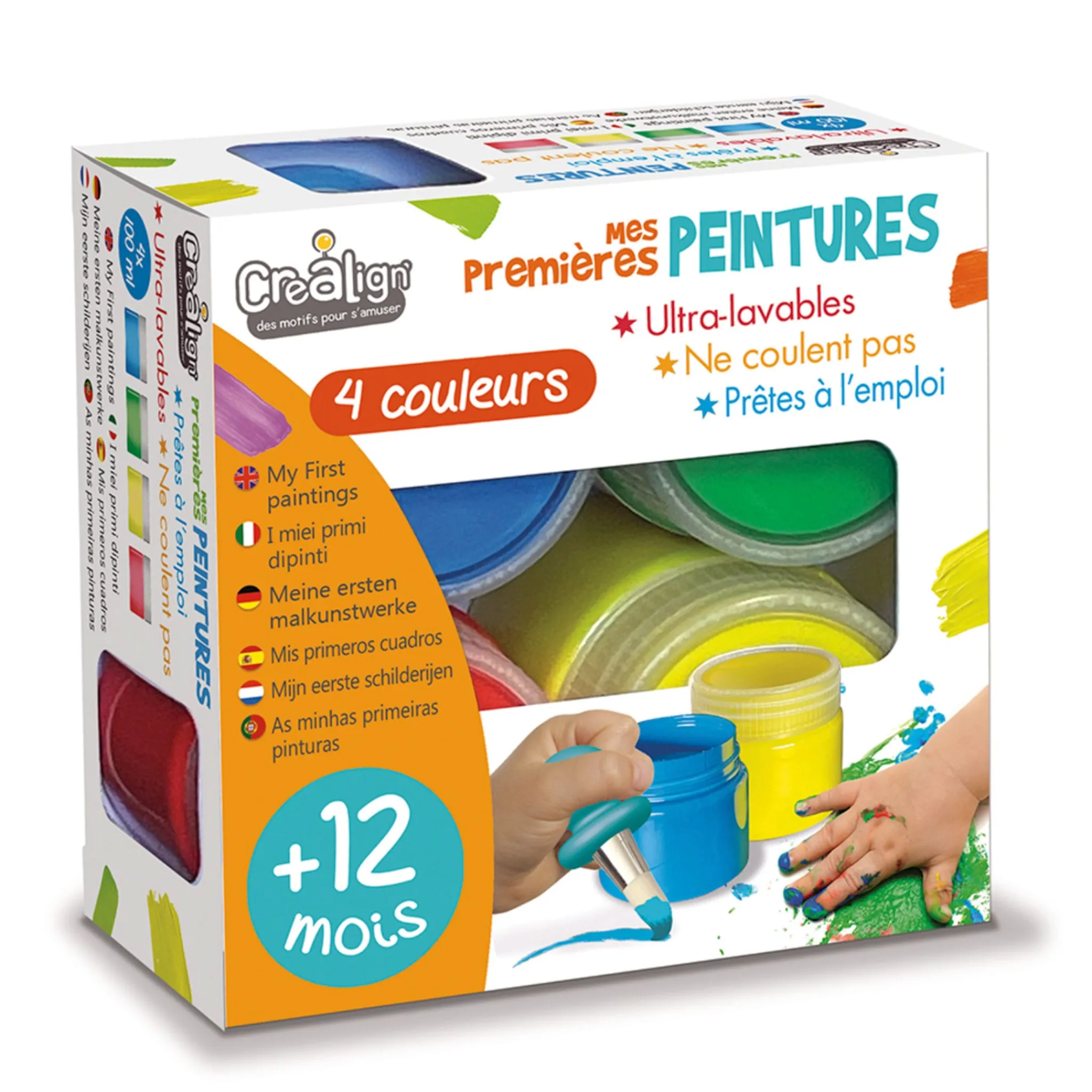 Kids Kid Jouets My First Paints Crealign