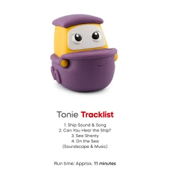 Kids Tonies My First : Transportation Set - Airplane, Ship and Train Set of 3 (English)