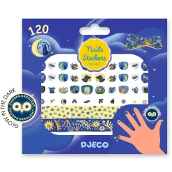 Kids Djeco Nails Stickers - Moonlight Reflections
