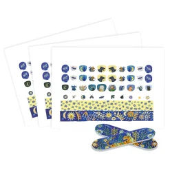 Kids Djeco Nails Stickers - Moonlight Reflections