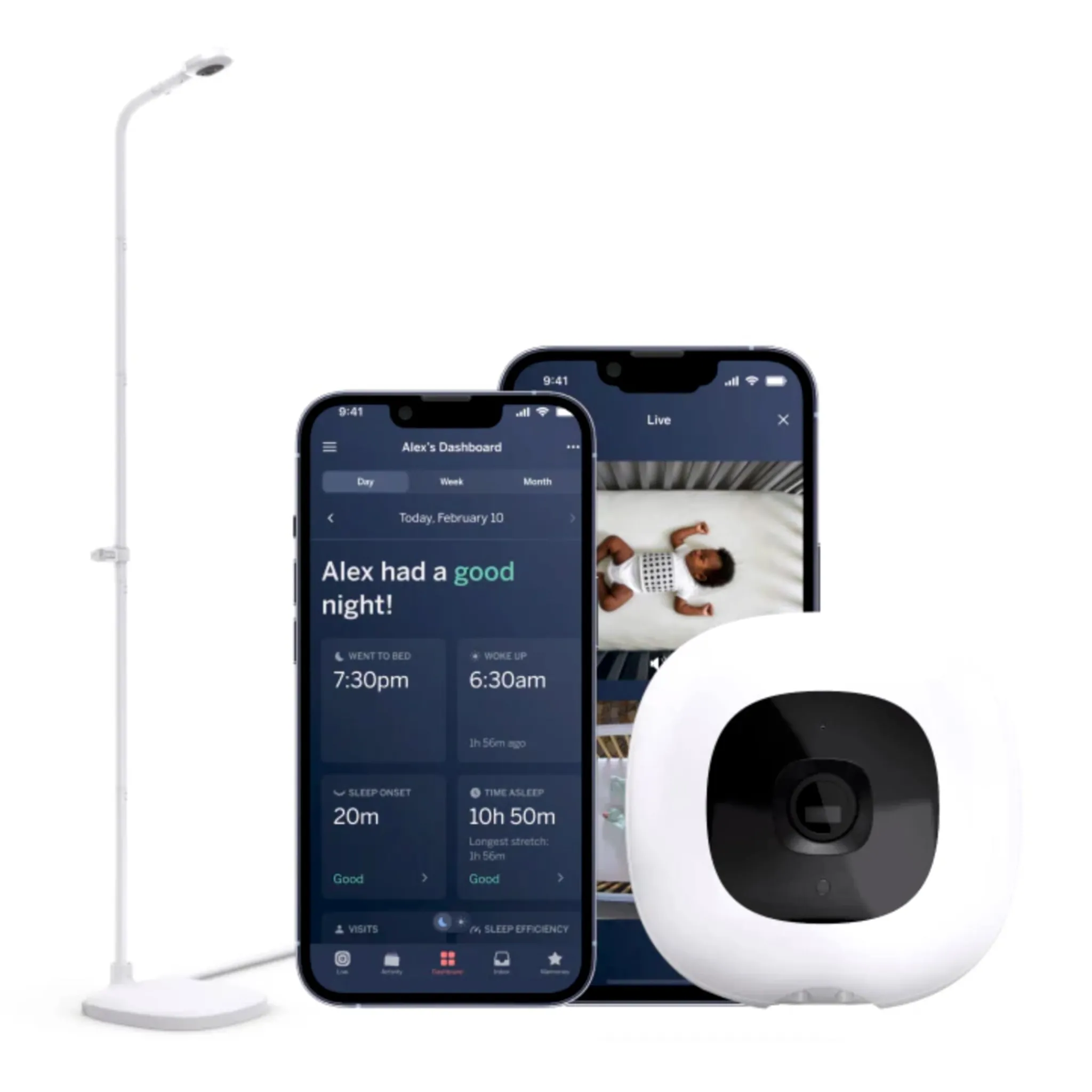 Nanit Monitors & Cameras>Pro Camera + Floor Stand