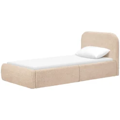Babyletto Twin, Full & Queen Beds>Nara Twin Bed |- Chai Shearling