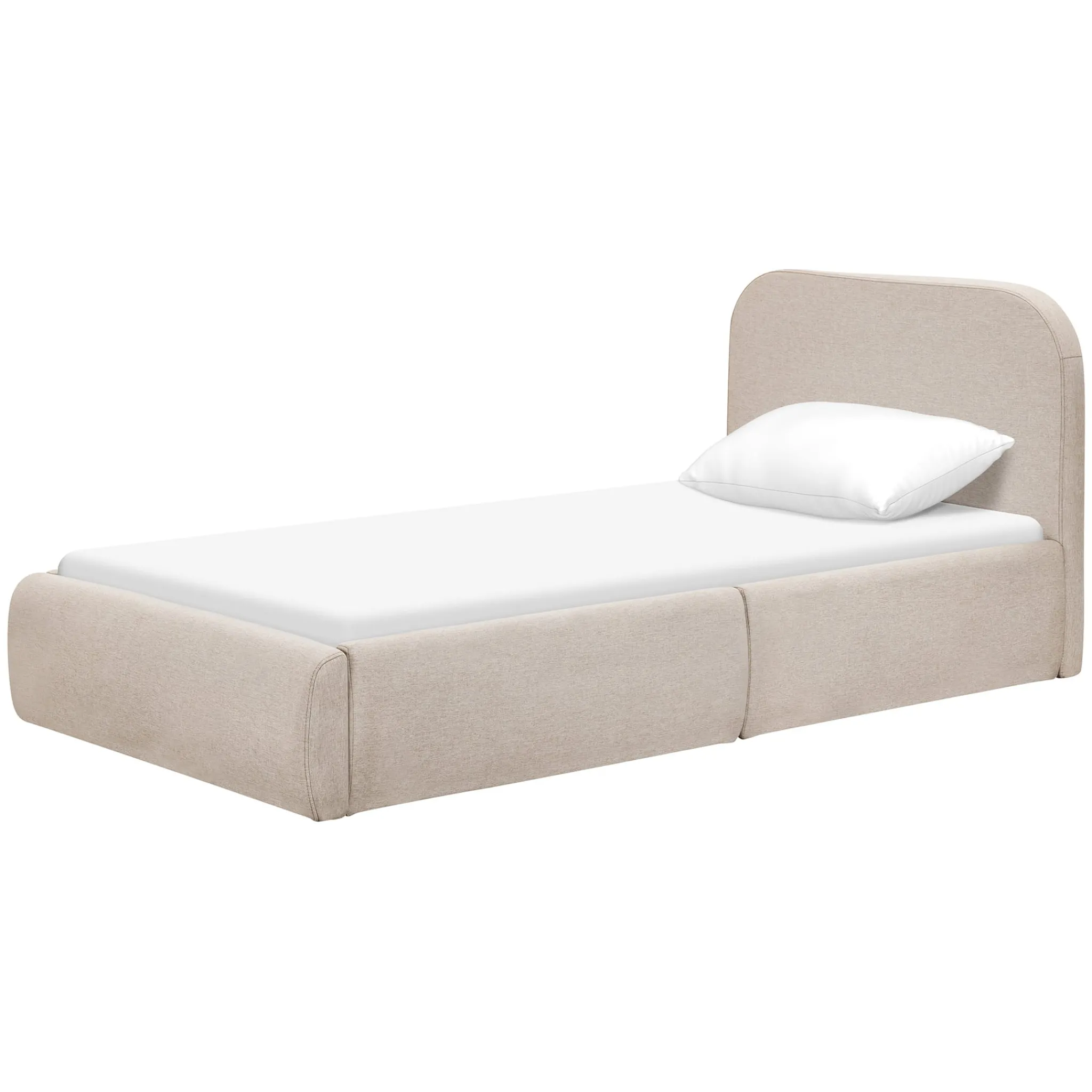 Babyletto Nara Twin Bed - Performance Beach Eco-Weave