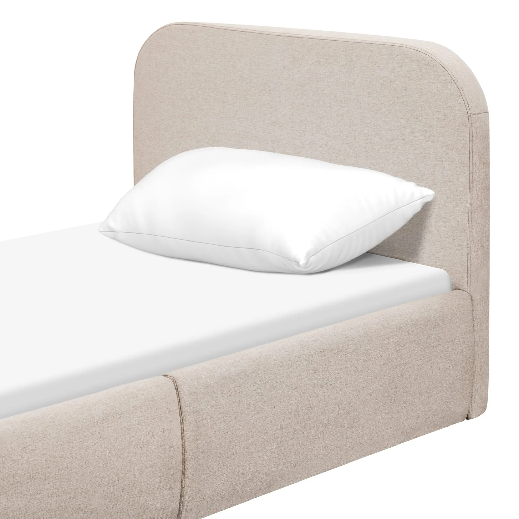 Babyletto Nara Twin Bed - Performance Beach Eco-Weave