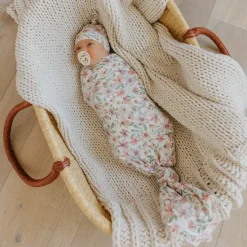 Kids Copper Pearl Natalie Knit Blanket Single