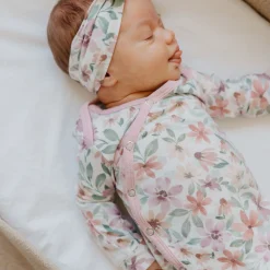 Copper Pearl Natalie-newborn Knotted Gown