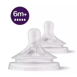 Philips Avent Natural Response Nipple Flow 5 - 6M+ - 2 pack