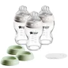 Tommee Tippee Natural Start 3-IN-1Glass Bottle, Cup or Jar Set