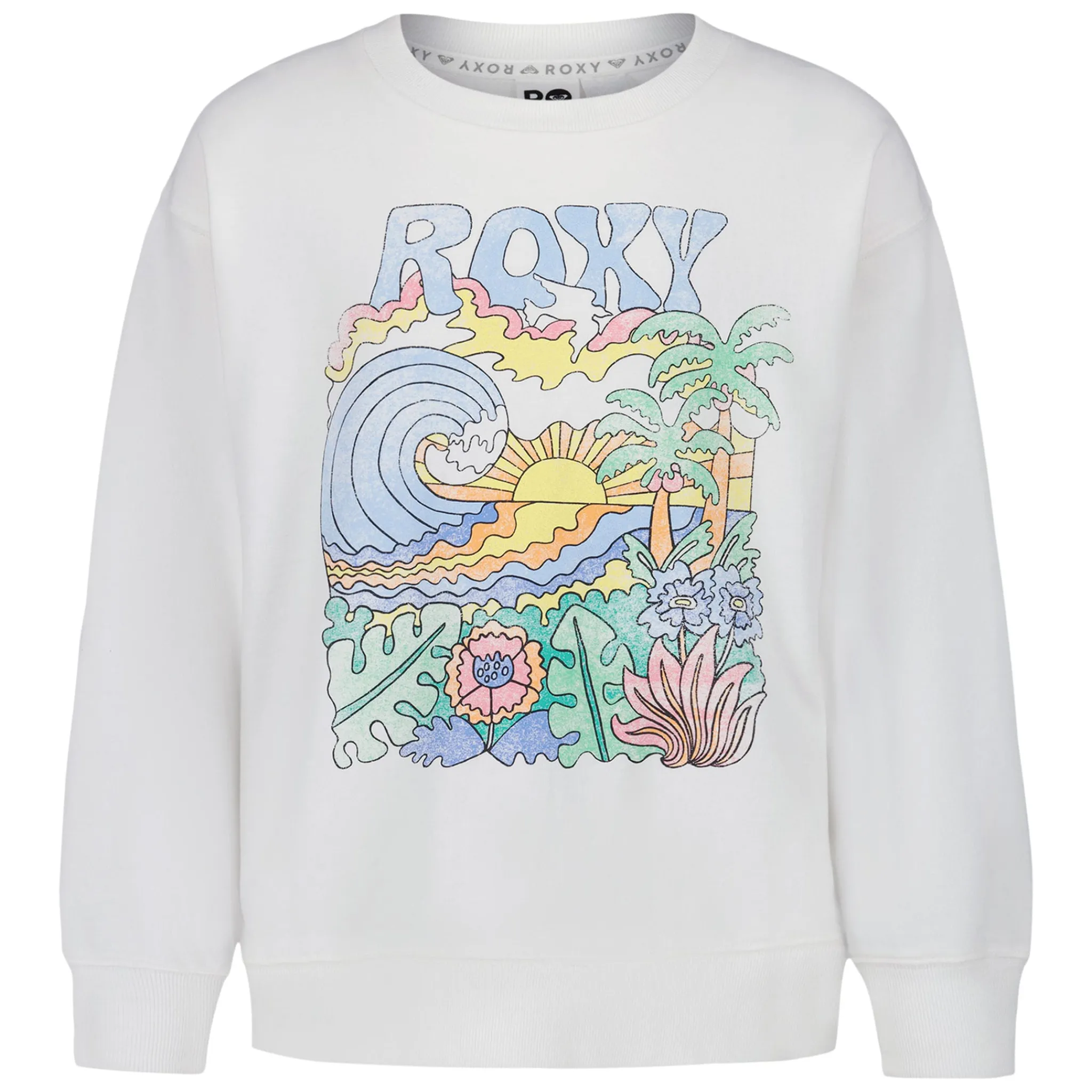 Kids Roxy Nature Oversized Crew 7-16