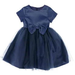 Kids Joe-Ella Dresses & Rompers>Navy Dalia Dress 2-8y