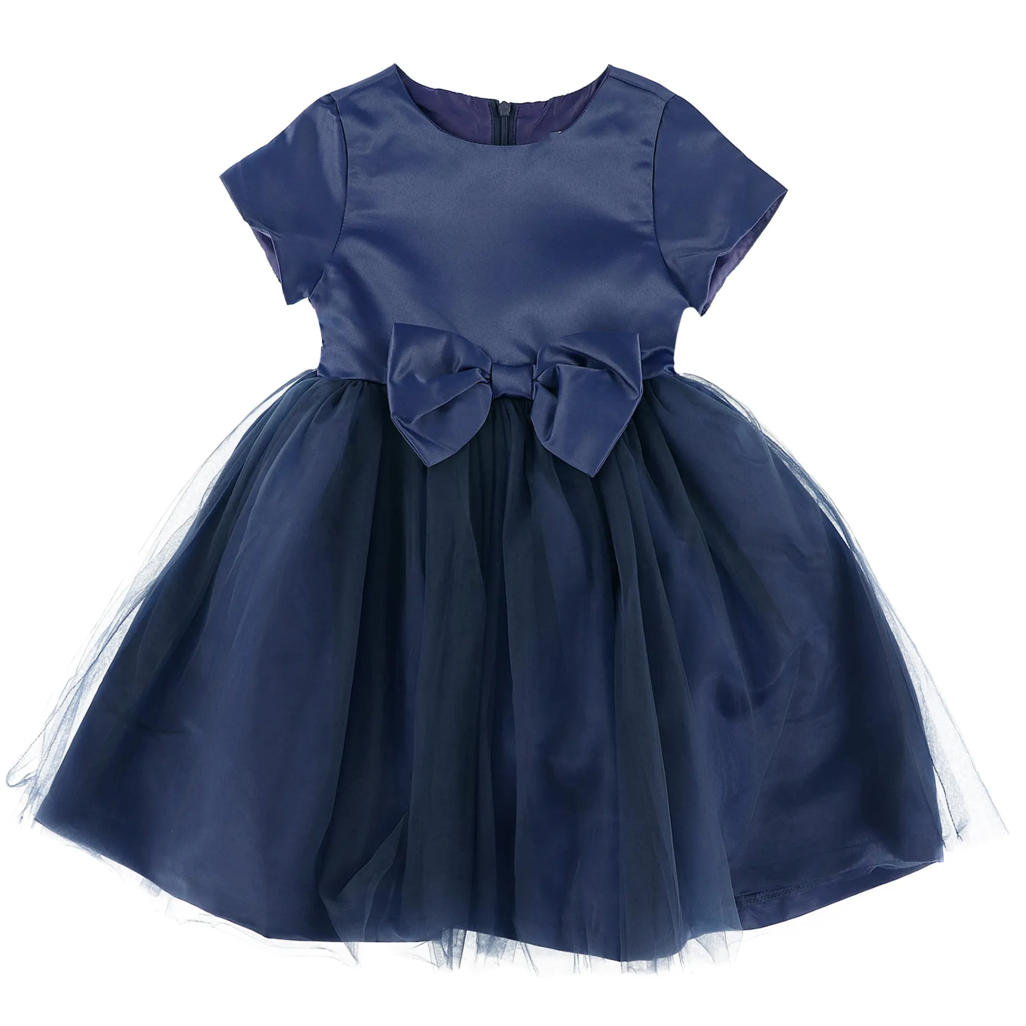Kids Joe-Ella Dresses & Rompers>Navy Dalia Dress 2-8y