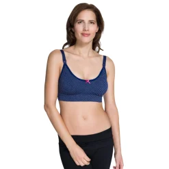 Momzelle Dot Seamless Nursing Bra
