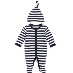 BOY Petit Lem Striped Preemie Set