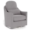 Monte Gliders & Rocking Chairs|Gliders & Rocking Chairs>Nessa Rocking and Swivel Glider - Pebble / Steel