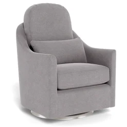 Monte Gliders & Rocking Chairs|Gliders & Rocking Chairs>Nessa Rocking and Swivel Glider - Pebble / Steel