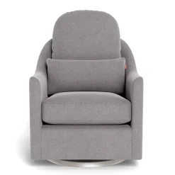 Monte Gliders & Rocking Chairs|Gliders & Rocking Chairs>Nessa Rocking and Swivel Glider - Pebble / Steel