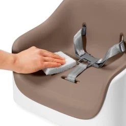 Oxo Tot Nest Booster Seat with Removable Cushion - Taupe